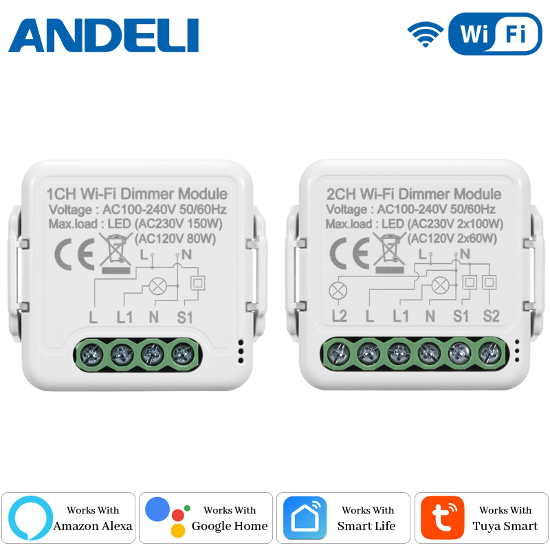 Tuya Wifi Socket - DIY Wifi 스마트 디머 스위치 모듈