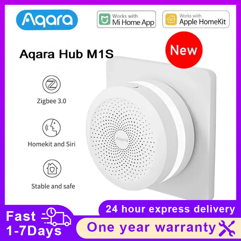 Smart Home Xiaomi Devices - Aqara 스마트 허브 M1S 게이트웨이 무선