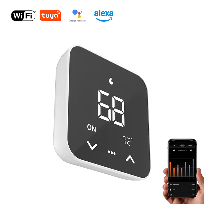 Smart Home Room - 2026년형 투야 와이파이 스마트 온도조절기 24V
