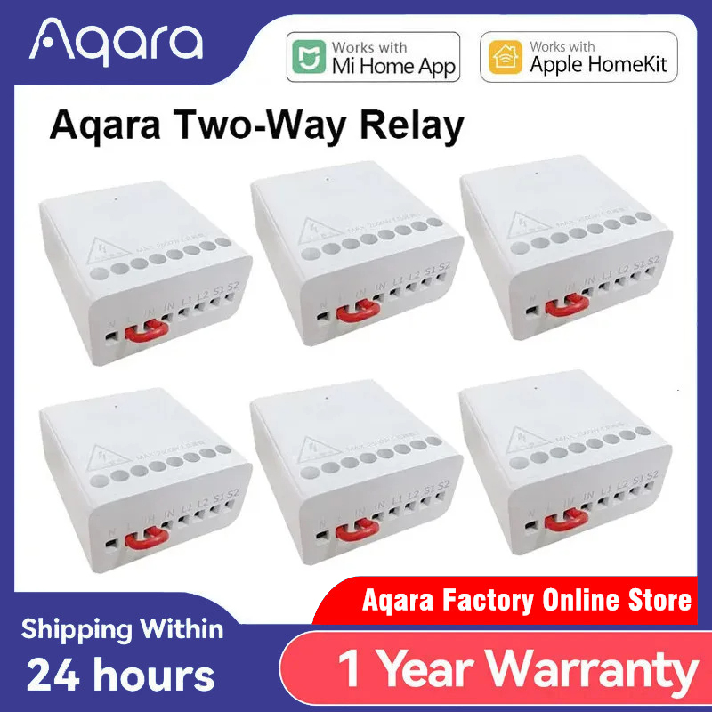 Smart Home Xiaomi Devices - 오리지널 Aqara 스마트 양방향 제어 모듈