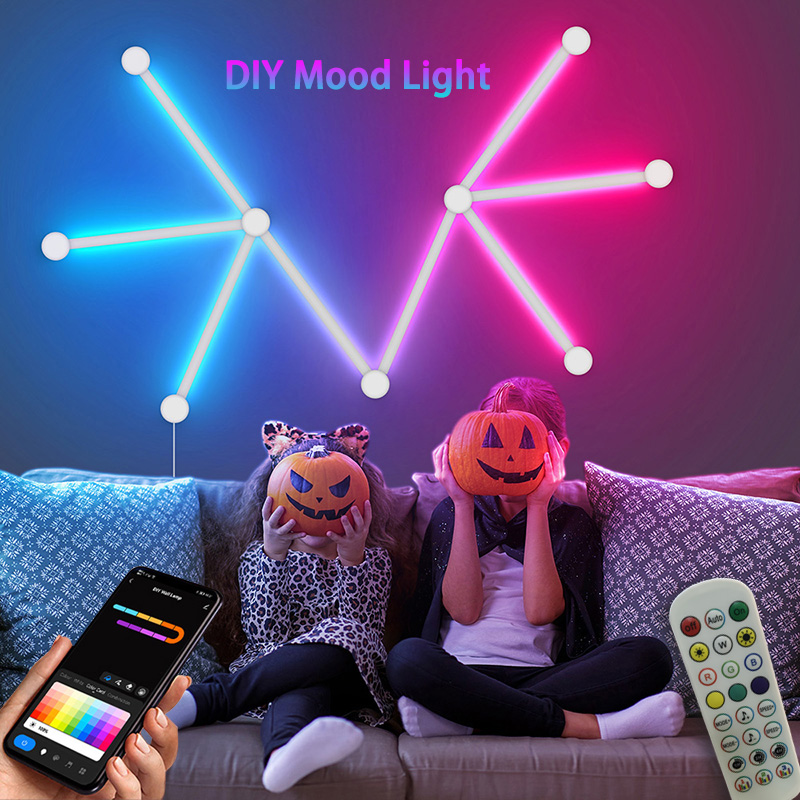 Smart Home Room - 스마트 RGB 벽등, 블루투스 앱 연결