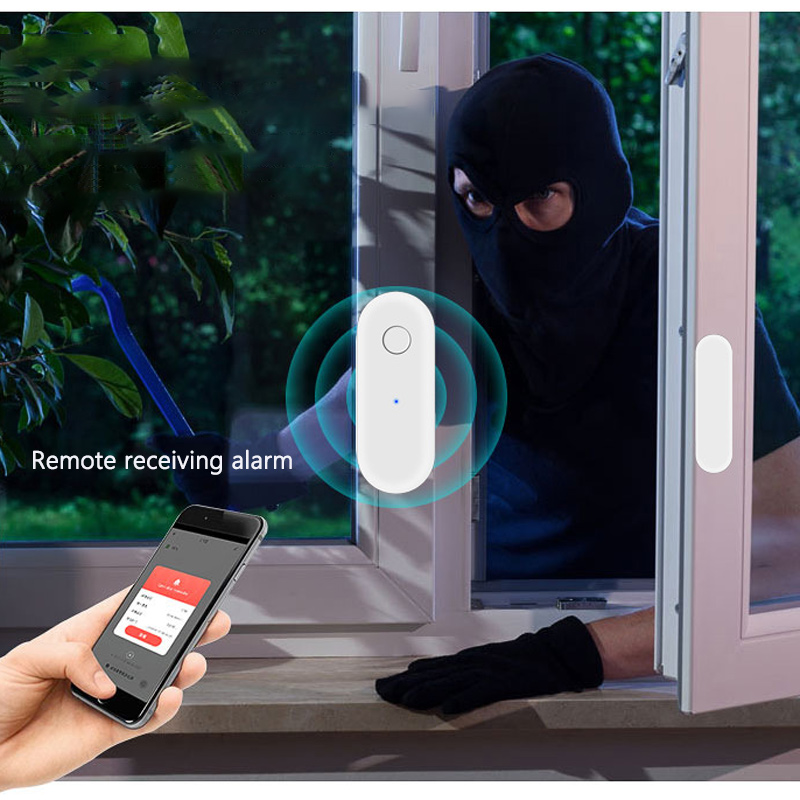 Door Window Sensor - 원격 수신 알람 Wi-Fi 지능형 도어