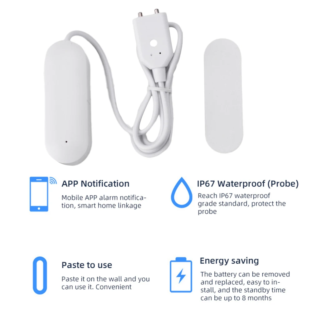 누수 감지 센서, 즉시 알람 기능이 있는 스마트 홈 물 - Smart Home Zigbee Gateway 리뷰 및 가격