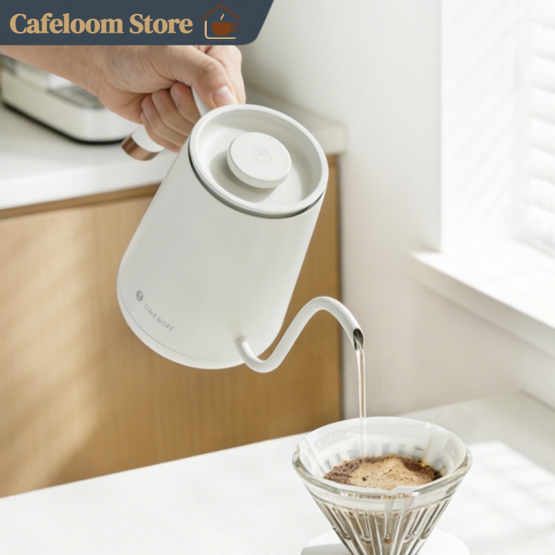 타임모어 피쉬 스마트 온도조절 커피 주전자 600ml  - Home Smart Kettle 리뷰 및 가격