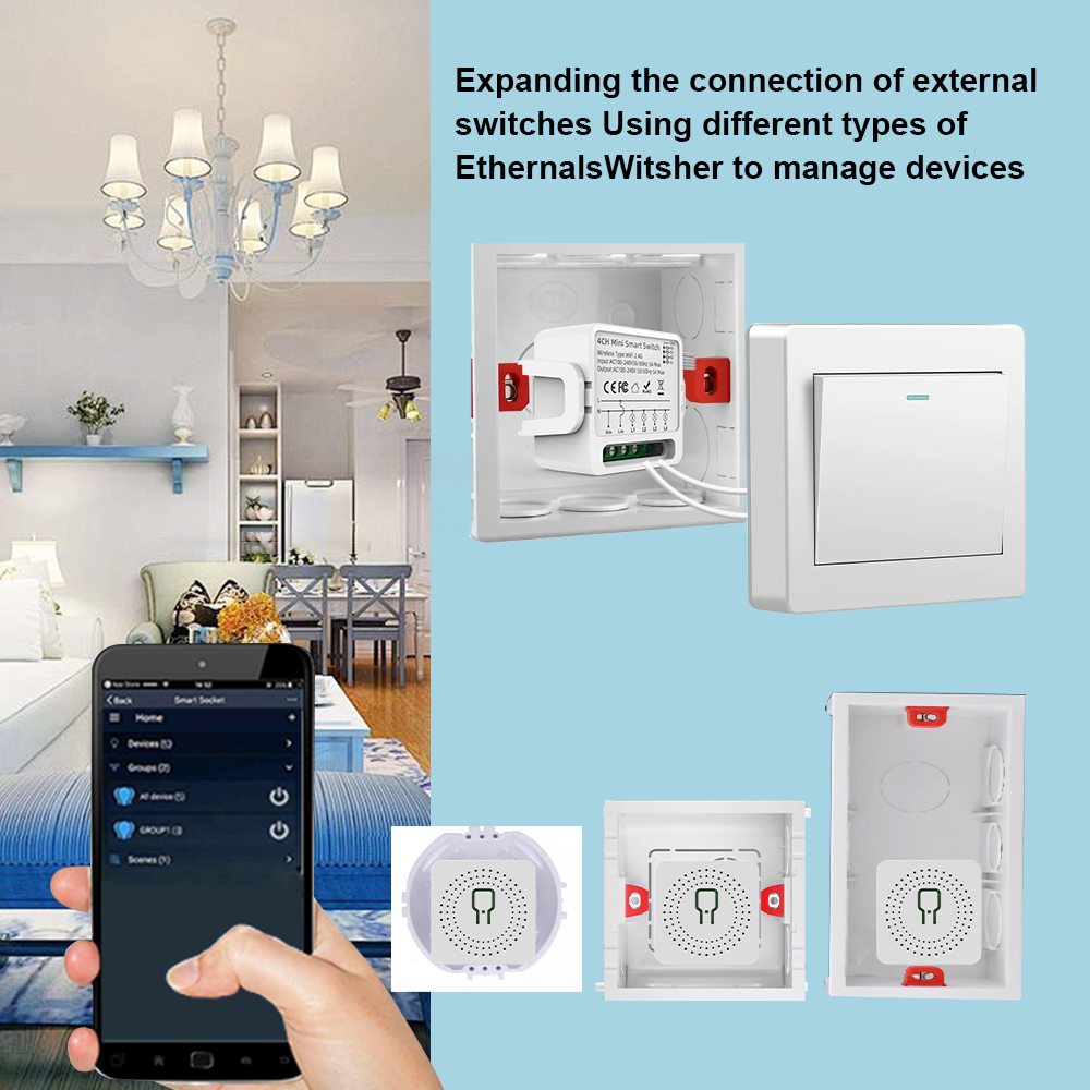 투야 와이파이 스마트 스위치 1/2/3/4 갱 4방향  - Tuya Wifi Socket 리뷰 및 가격