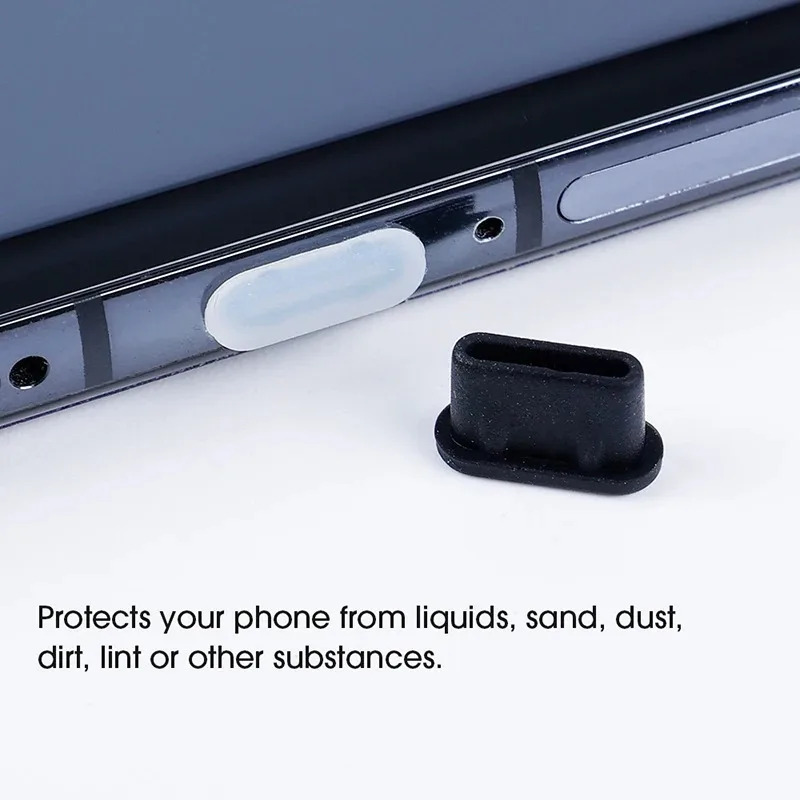 10-500Pcs USB 충전 포트 유형 C 먼지 플러 - Smart Home Xiaomi Devices 리뷰 및 가격