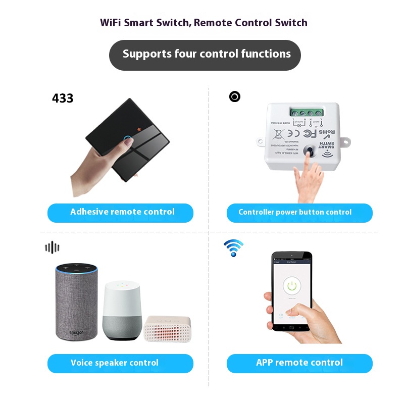 Tuya 스마트 스위치오프 장치는 무선 터치, WiFi - Tuya Wifi Socket 리뷰 및 가격