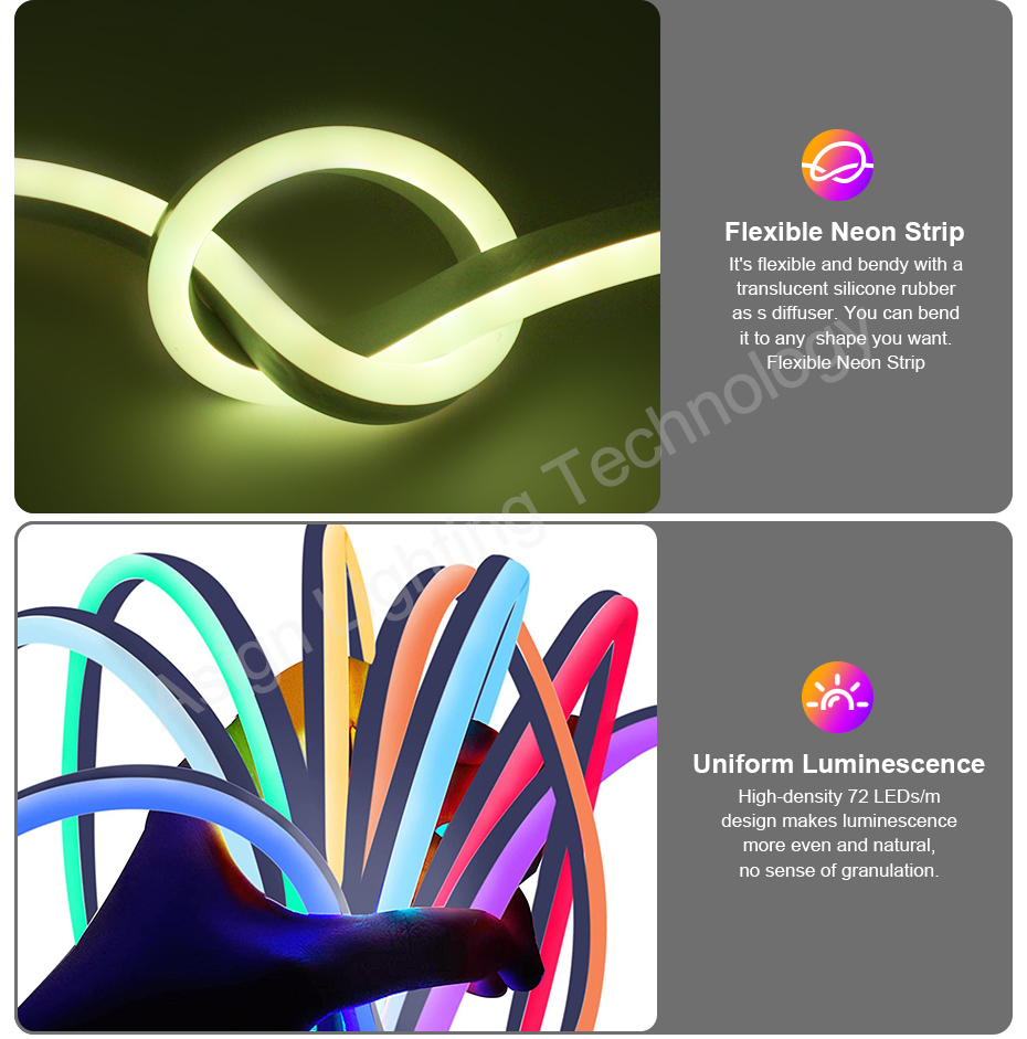 220V RGB LED 네온 스트립 (EU/AU 전원  - Smart Power Strip 리뷰 및 가격