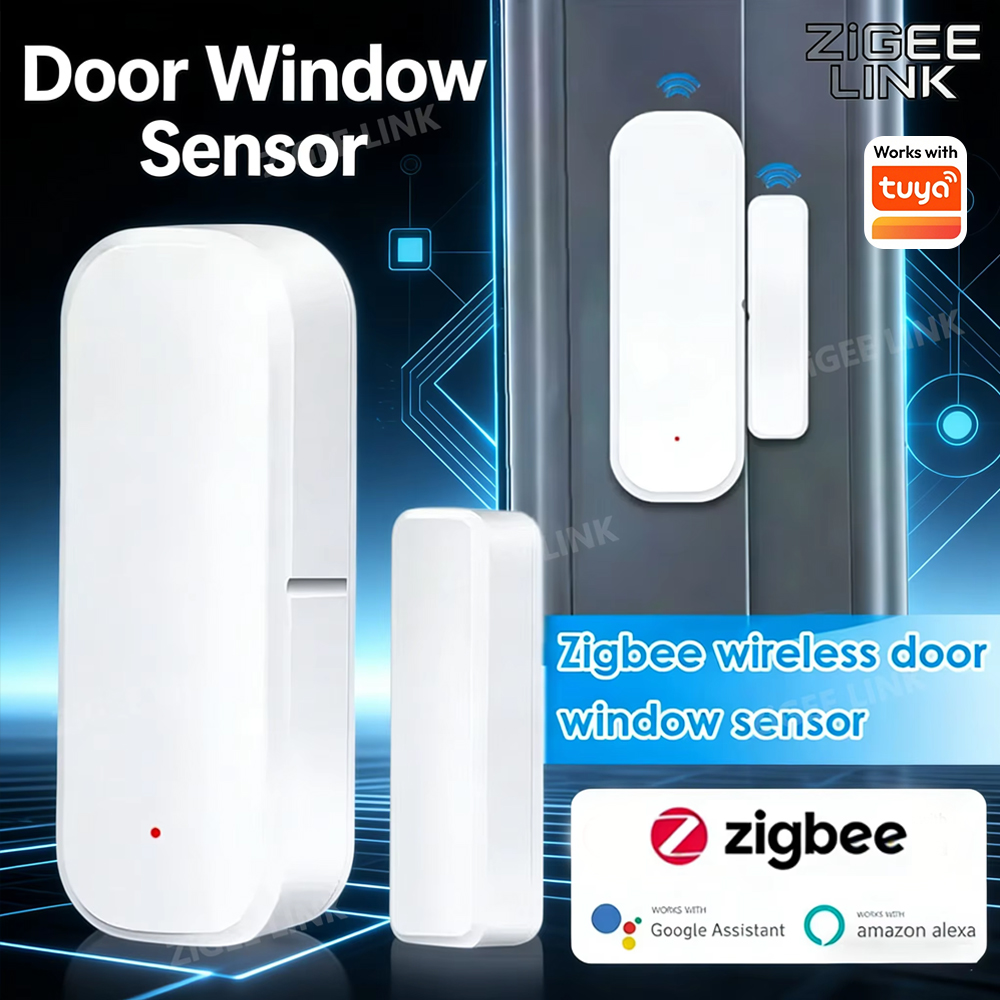 ZigBee 무선 도어 윈도우 센서 스마트 홈 자기 보 - Door Window Sensor 리뷰 및 가격
