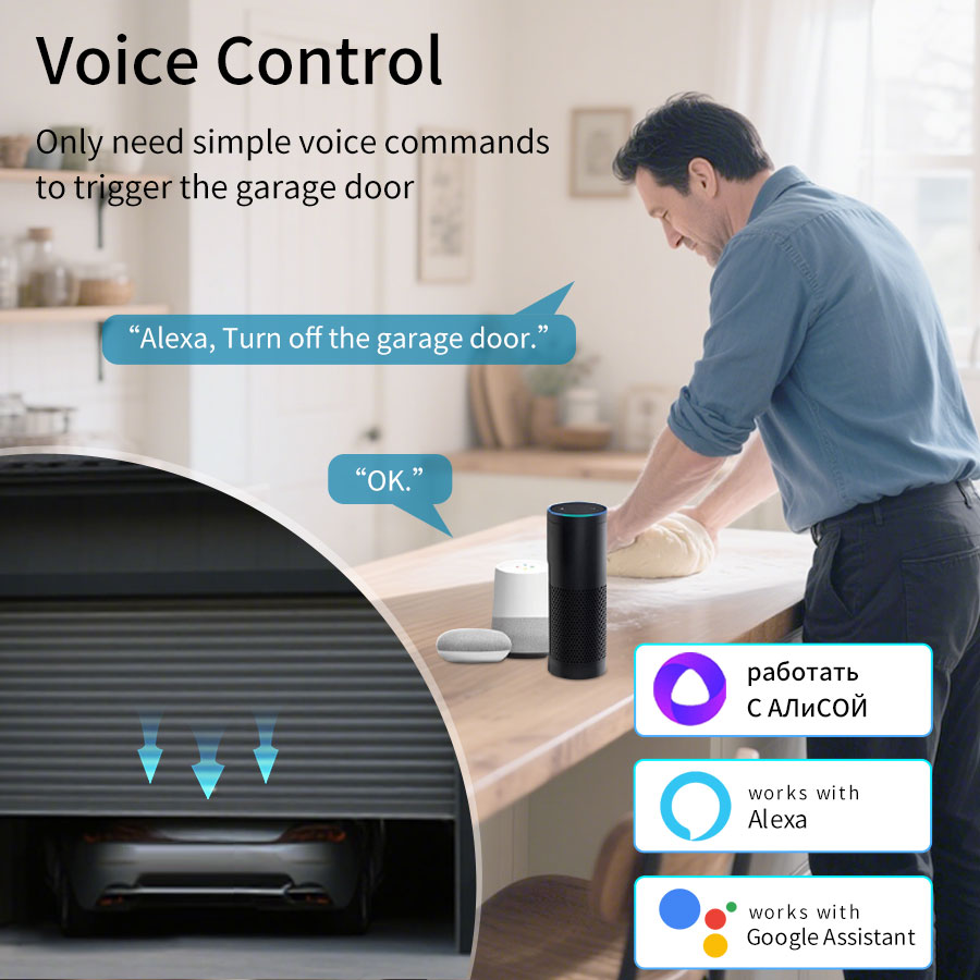 투야 스마트 와이파이 또는 지그비 차고 문 개폐기 컨트 - Tuya Wifi Socket 리뷰 및 가격