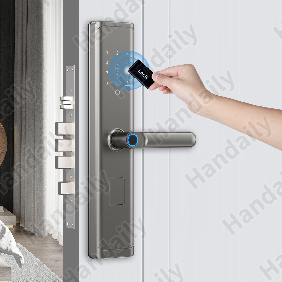 투야 와이파이 TT락 앱 지문 스마트 디지털 도어락 비 - Smart Home Room 리뷰 및 가격
