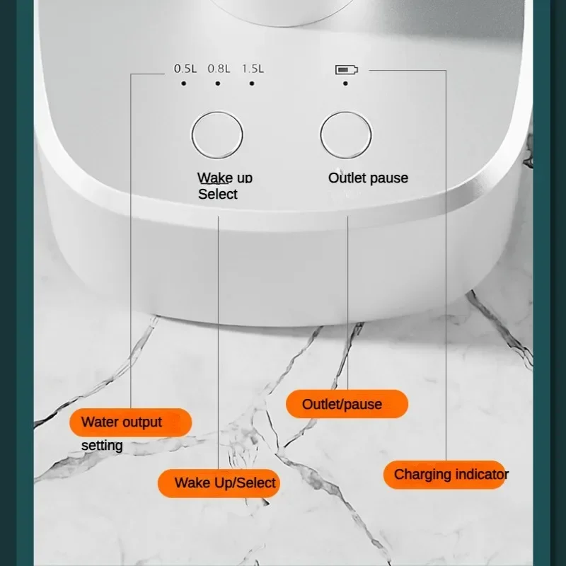 스마트 테이블 워터 디스펜서 자동 물병 펌프(베이스 포 - Home Smart Kettle 리뷰 및 가격