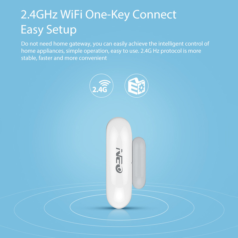 지능형 무선 도어 자기 감지기 알람 Tuya WiFi  - Door Window Sensor 리뷰 및 가격