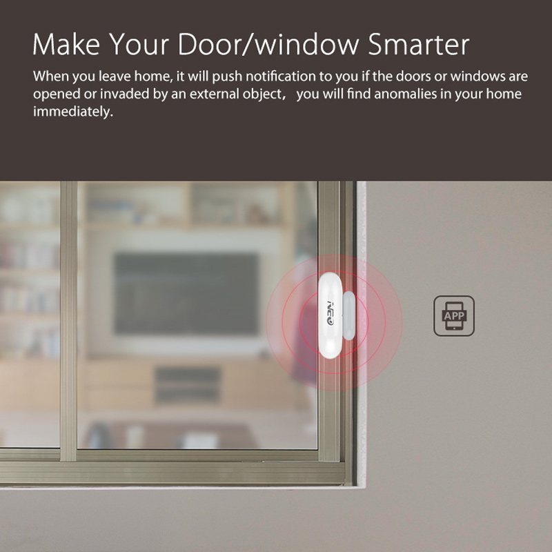 지능형 무선 도어 자기 감지기 알람 Tuya WiFi  - Door Window Sensor 리뷰 및 가격
