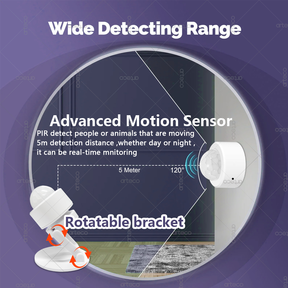 Zigbee 3.0 미니 PIR 모션 센서 인체 적외선 - Smart Home Zigbee Gateway 리뷰 및 가격