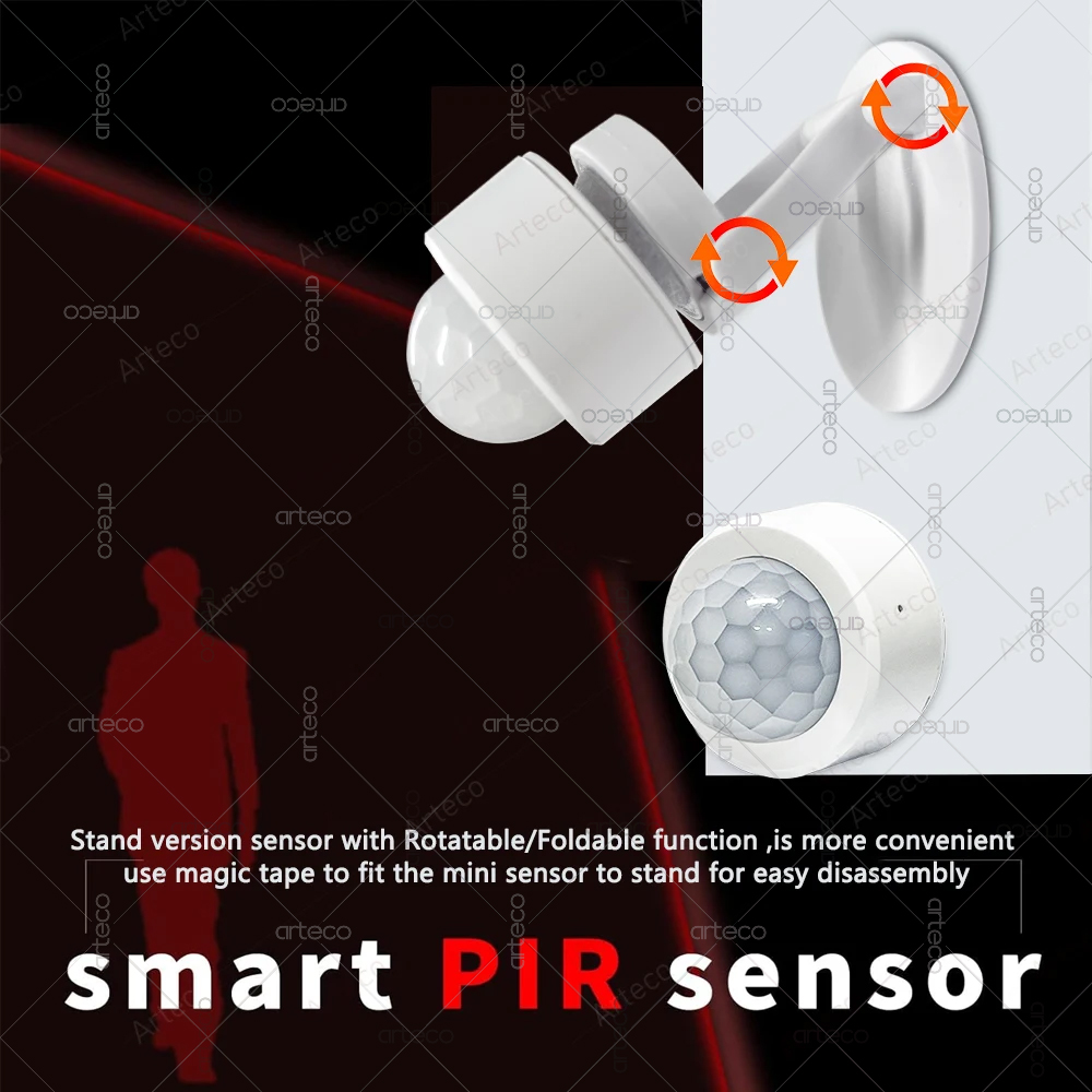 Zigbee 3.0 미니 PIR 모션 센서 인체 적외선 - Smart Home Zigbee Gateway 리뷰 및 가격