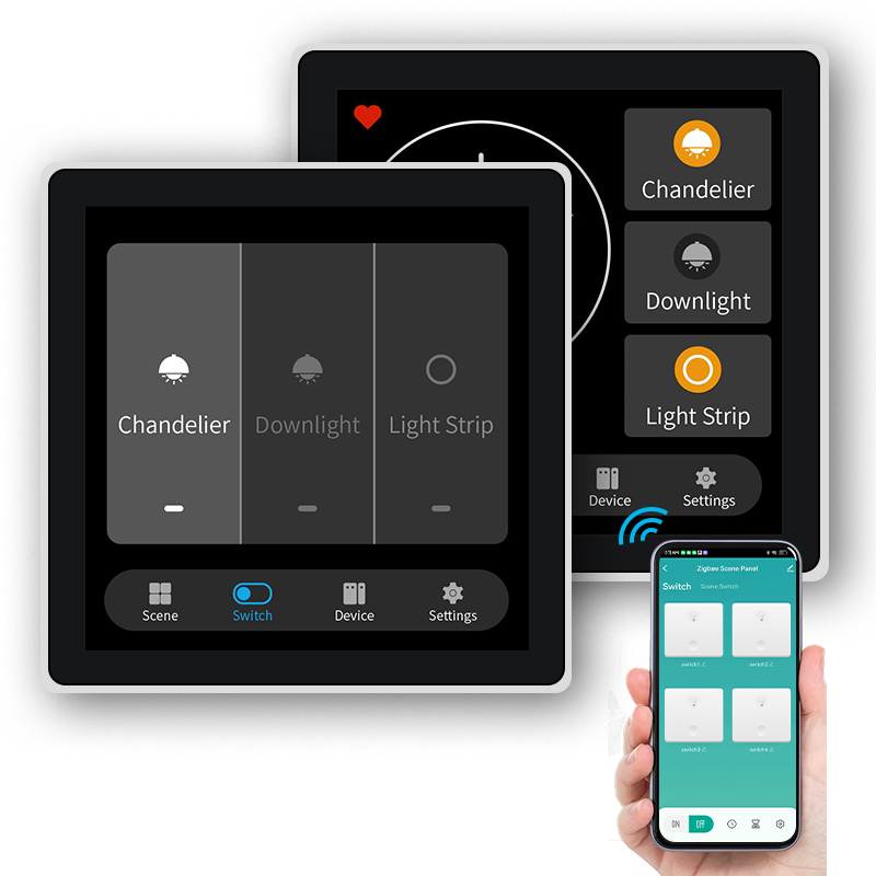 FUERS 4 인치 터치 스크린 다기능 스마트 벽 스위 - Smart Home Room 리뷰 및 가격