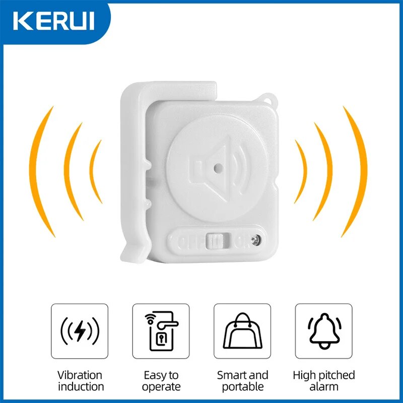 KERUI 무선 진동 경보 센서 120dB 초슬림 감지 - Door Window Sensor 리뷰 및 가격